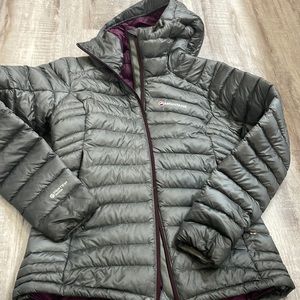 Montane Featherlite Down Jacket Gray Size XS